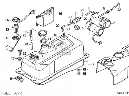 Honda Cn250 Helix 1990 (l) England Mph parts list ... cn250 wiring diagram 