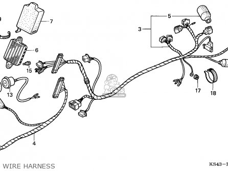 Honda CN250 HELIX 1994 (R) ITALY KPH parts lists and schematics