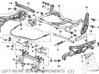 Honda CR-V 1999 (X) 5DR EX (KA,KL) parts lists and schematics