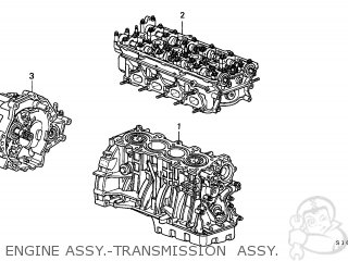 Honda CR-V 2000 (Y) 5DR LX 4WD (KA) parts lists and schematics