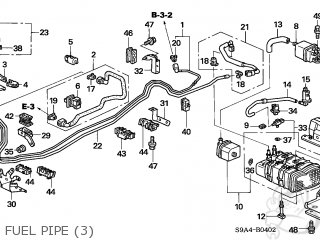 Fuel Pipe - 2001 Honda CR-V 5 Door LX (4WD) KA 4AT