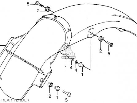 Honda CR125M3 ELSINORE 1977 USA parts lists and schematics