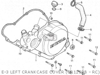 Honda Cr125r 1982 (c) Parts Lists And Schematics