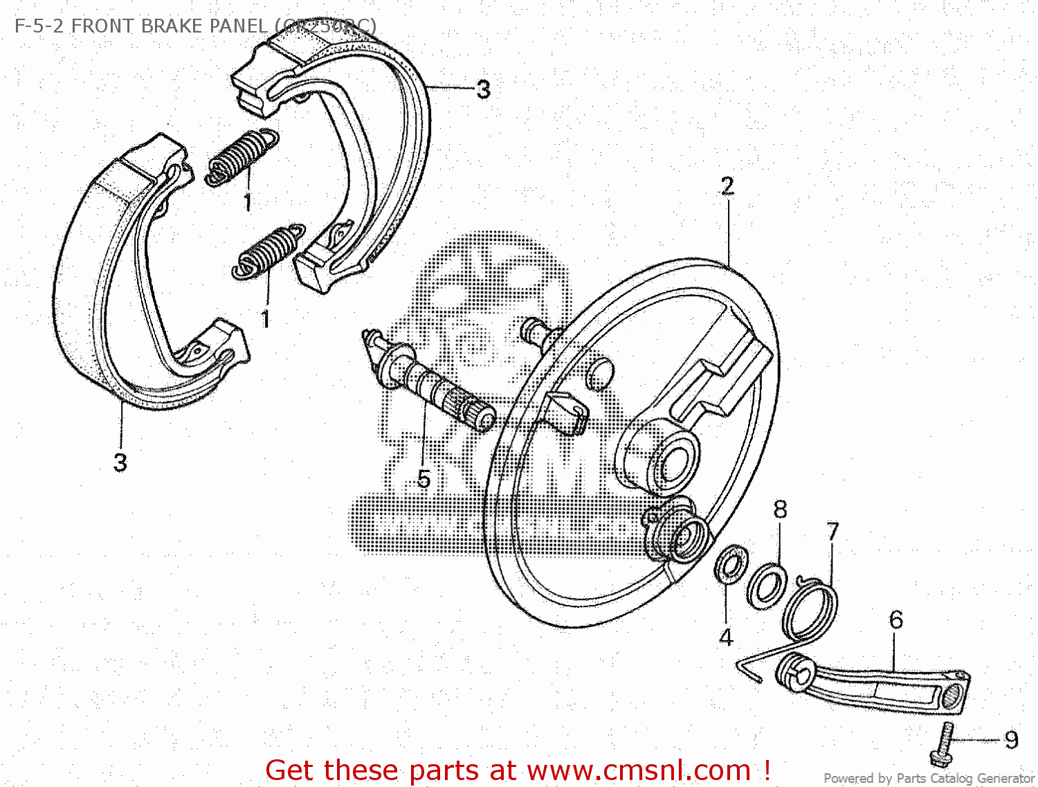 Хонда cr125r запчасти