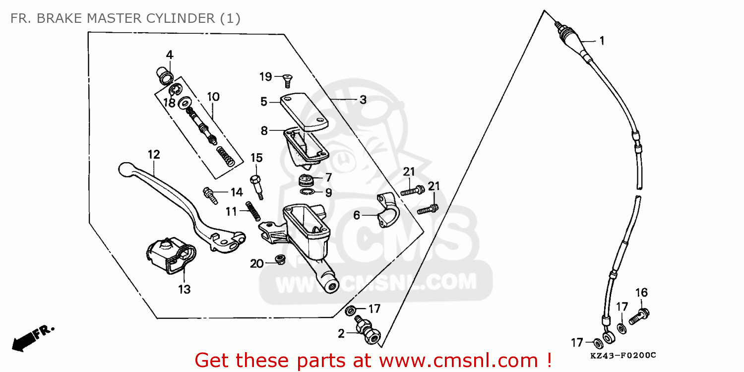 Хонда cr125r запчасти