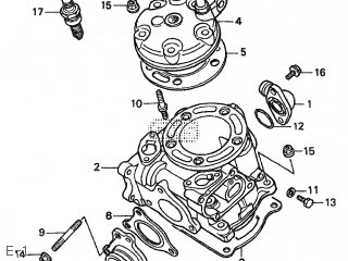 Honda CR125R 1998 (W) JAPAN JE01-192 パーツリストと回路図