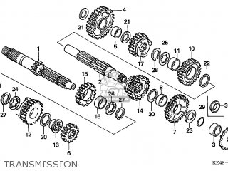 Honda CR125R 2002 (2) CANADA パーツリストと回路図