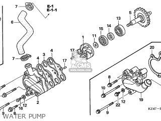 Honda CR125R 2005 (5) AUSTRALIA parts lists and schematics