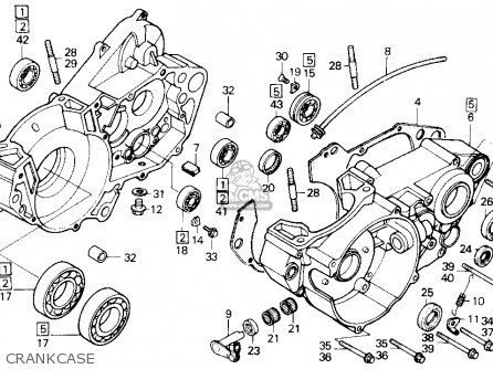 1986 cr500 engine