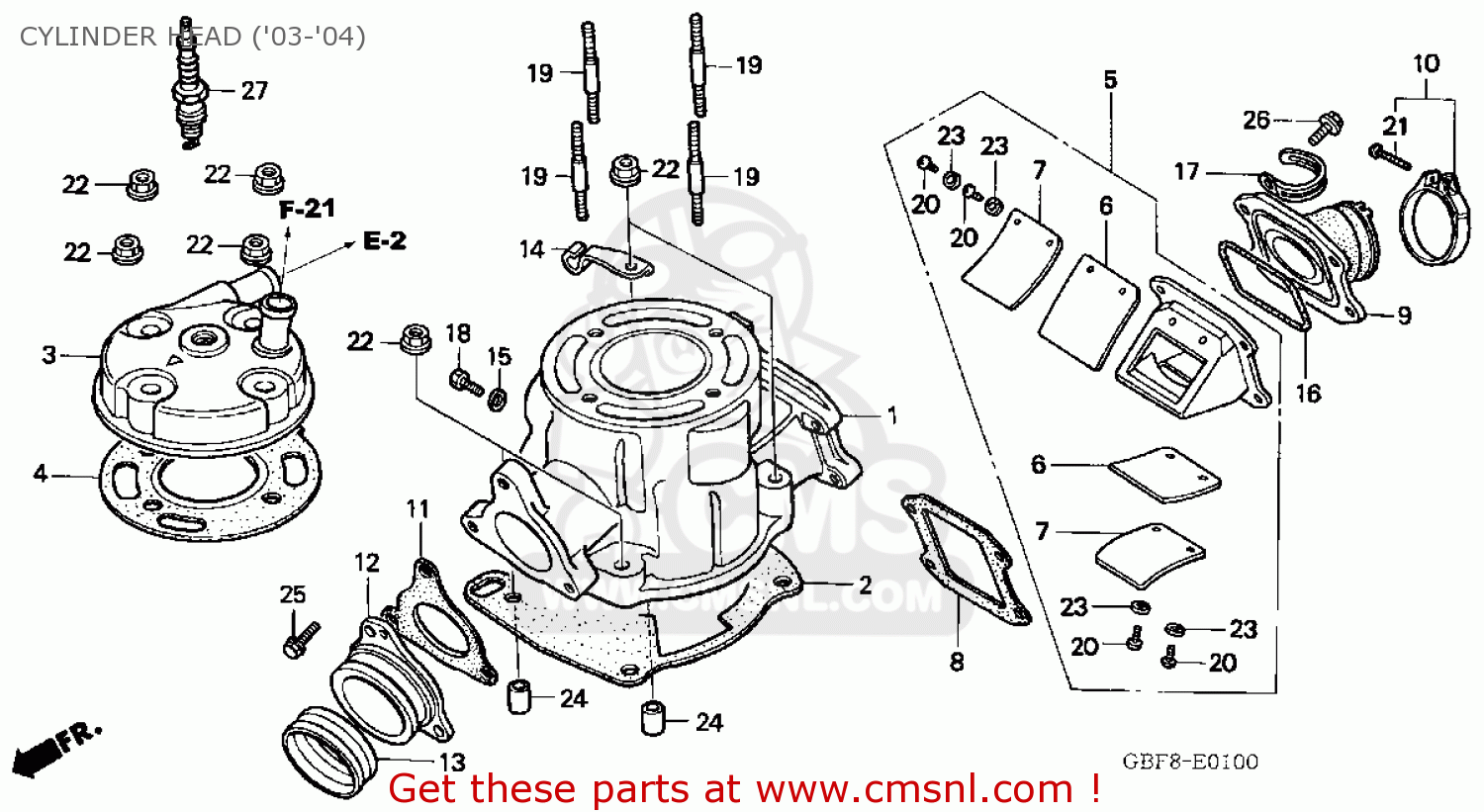 Honda CR80 1997-2002 CR85 2003-2007 APICO Qualità Kit Piastra - Foto 3