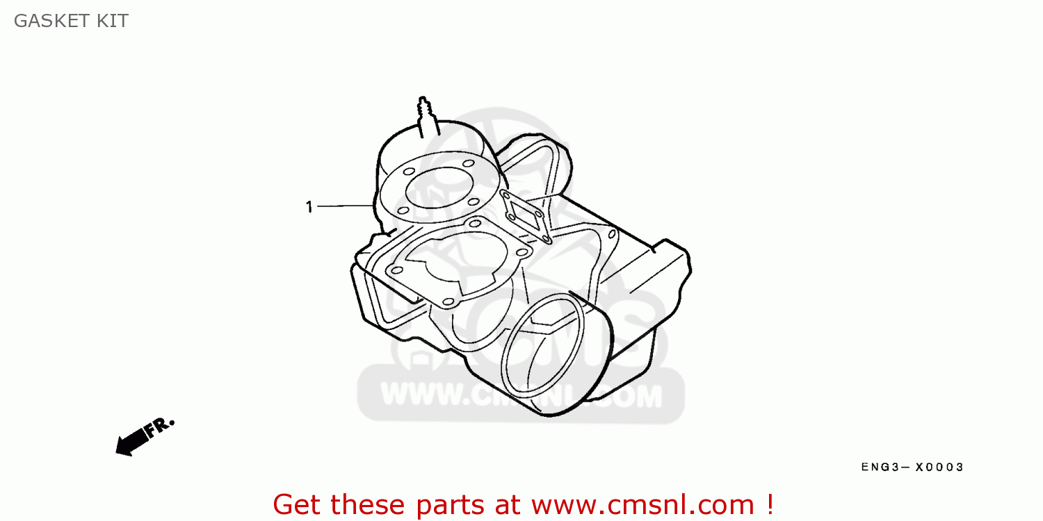 GASKET KIT CR85RB 2006 (6) AUSTRALIA / T19