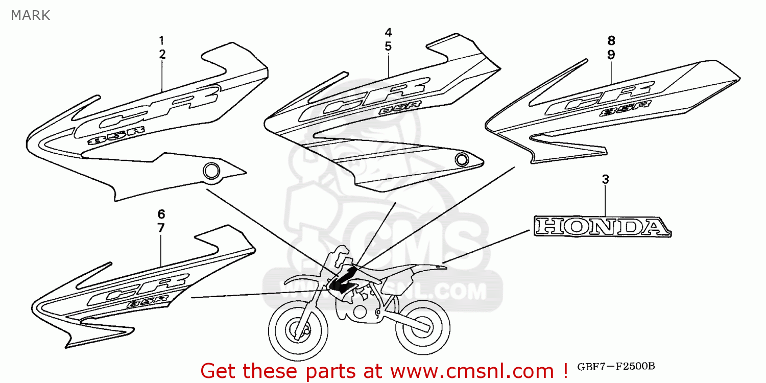 MARK CR85RB 2006 (6) AUSTRALIA / T19