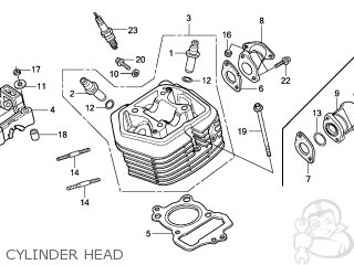 Honda CRF100F 2008 (8) AUSTRALIA parts lists and schematics