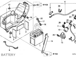 honda crf230 battery