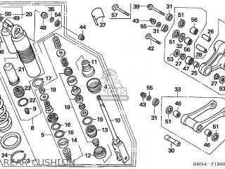 Honda CRF250R 2004 (4) AUSTRALIA parts lists and schematics Honda CRF250R 2004 (4) AUSTRALIA parts lists and schematics