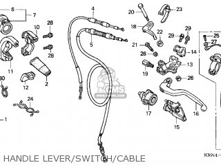 Honda CRF250R 2005 (5) USA parts lists and schematics