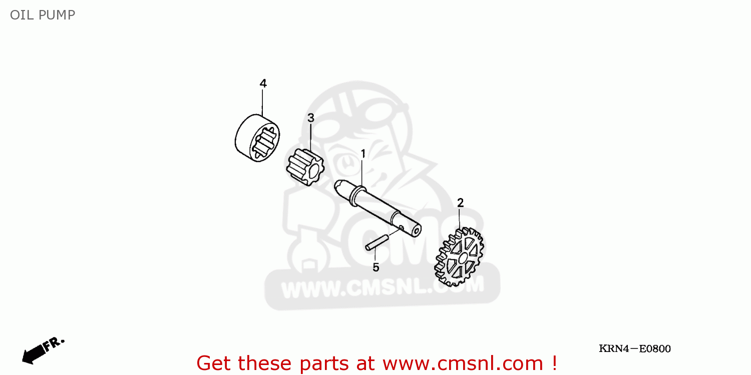 Honda CRF250R 2006 (6) EUROPEAN DIRECT SALES / CMF OIL PUMP buy OIL