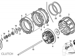 Honda CRF250R 2008 (8) AUSTRALIA parts lists and schematics