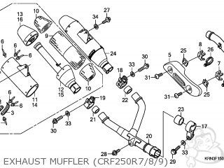 Honda CRF250R 2009 (9) AUSTRALIA parts lists and schematics Honda CRF250R 2009 (9) AUSTRALIA parts lists and schematics