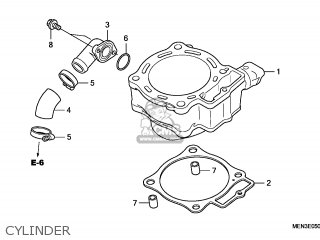 Honda CRF450R 2009 (9) EUROPEAN DIRECT SALES parts lists and schematics