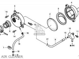 Honda CRF50F 2011 (A) AUSTRALIA パーツリストと回路図