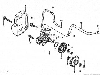 Honda CRM250AR 1997 (V) JAPAN MD32-100 parts lists and