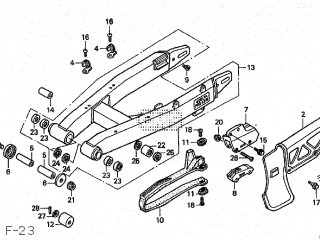 Honda CRM250AR 1997 (V) JAPAN MD32-100 parts lists and