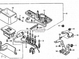 Honda CRM250AR 1998 (W) JAPAN MD32-110 パーツリストと回路図