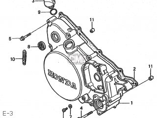 Honda CRM250R 1989 (K) JAPAN MD24-100 parts lists and schematics