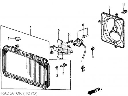 Honda CRX 1985 (F) 2DR DX (KA,KL) parts lists and schematics