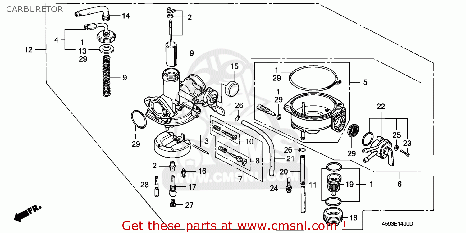 Honda CT110 1993 (P) AUSTRALIA POSTAL MINISTRY / KPH CARBURETOR - buy ...