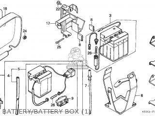 Honda CT110 1993 (P) NEW ZEALAND / KPH パーツリストと回路図