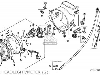 Honda CT110 1993 (P) NEW ZEALAND / KPH パーツリストと回路図