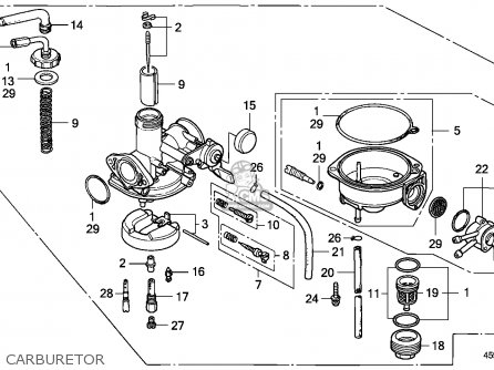Honda CT110 HUNTER CUB 1982 (C) CANADA / KPH parts lists and