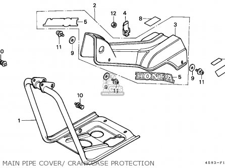 Honda CT110 HUNTER CUB 1993 (P) AUSTRALIAN AGRIC / KPH parts lists and ...