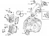 Honda CT110 TRAIL 1980 A USA CYLINDER HEAD COVER