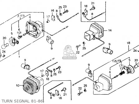 HONDA CT110 パーツリスト HONDA CT110 ハンターカブ パーツリスト - シングル スマイル