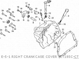 Honda CT185 1983 (D) AUSTRALIA parts lists and schematics