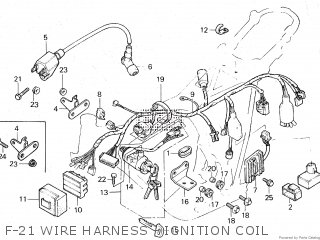 Honda CT200 1986 (G) parts lists and schematics