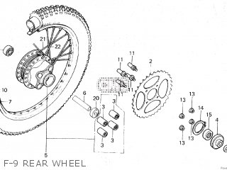 Honda CT200 1986 (G) parts lists and schematics