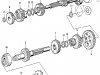 Honda CT200 TRAIL 1964 USA TRANSMISSION