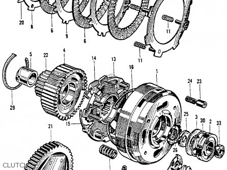 Honda Ct200 Trail 90 1964 Usa parts list partsmanual partsfiche