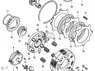 Honda CT50 parts lists and schematics