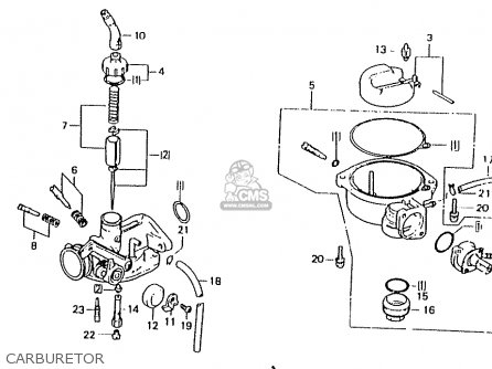 Honda CT50JC MOTRA JAPAN parts lists and schematics
