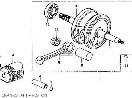 Honda CT50JC MOTRA JAPAN parts lists and schematics