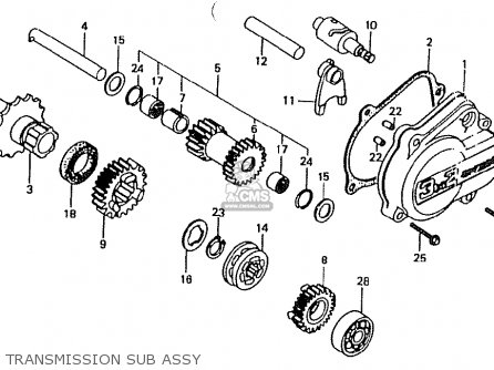 Honda CT50JC MOTRA JAPAN parts lists and schematics