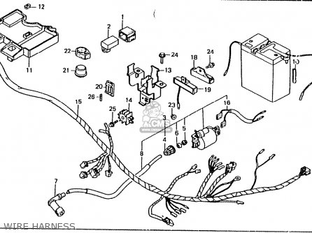 Honda Ct50jc Motra Japan Parts Lists And Schematics