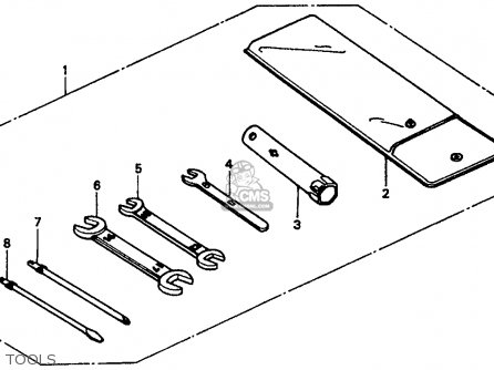 Honda CT70 1993 (P) USA parts lists and schematics