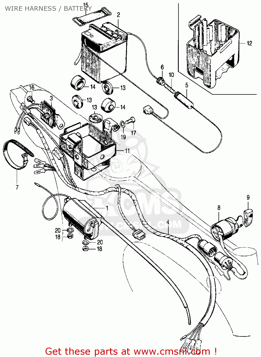 Wiring Diagram Honda Ct90 Trail Bike - Wiring Diagram Schemas