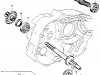 Honda CT90 TRAIL 1966 K0 USA TRANSMISSION
